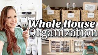 EXTREME ORGANIZATION for make YOUR life easier! | WHOLE HOUSE ORGANIZING