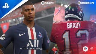 Feel Next Level in FIFA 21 and Madden 21 | PS5