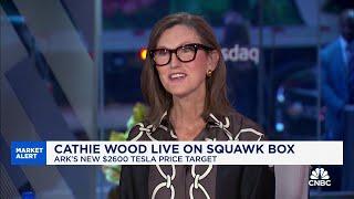 ARK Invest CEO Cathie Wood on $2600 Tesla price target: An autonomous taxi platform has to happen