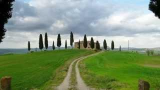 VAL D'ORCIA in  Primavera - Spring in Tuscany - HD