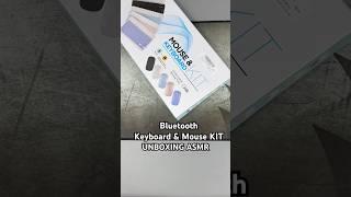 Bluetooth Mouse & Keyboard KIT Unboxing ASMR #shorts #keyboard #mouse #keyboardandmouse #bluetooth