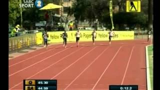 2012 Yellow Pages Series II - 400m Men (Willem de Beer)