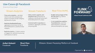 XStream: Stream Processing Platform at Facebook