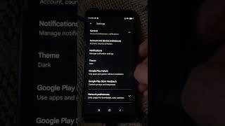 How to Enable / Disable Dark Theme / Mode for Play Store (Android 9)