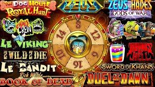 Thursday Slot Time with Lucky Devil HUGE BONUS HUNT!!! Lets Go!!