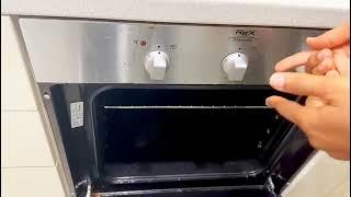 Simple Operation ~ Rex Series Electric Oven/Grill Section