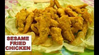 Sesame Fired Chicken || 5 Star Restaurant Recipe || Saima's Cooking Secrets