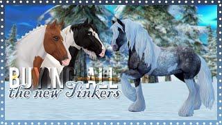 Buying ALL the NEW Tinker horses! | Star Stable