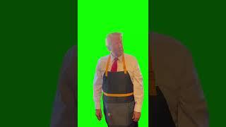 Donald Trump saying "I Like This Job!" meme - Green Screen