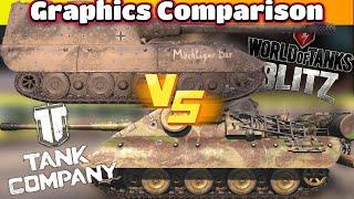 Tank Company VS World Of Tanks Blitz Graphics Comparison Part 1