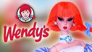 Custom Wendys Doll  [ FAST FOOD ART DOLL ]