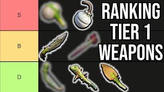 Grounded 1.4 Tier 1 Weapons Tier List