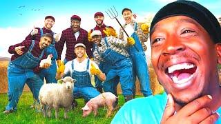 SIDEMEN BECOME FARMERS FOR 24 HOURS(REACTION)