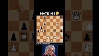 Checkmate in Just 1 Moves! Can You Solve This?" #chess #chessgame #puzzle