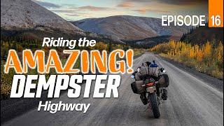 The most EPIC place to ride a motorcycle in Canada - Experience the Arctic by the Dempster Highway!