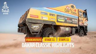 Dakar Classic Highlights - Stage 11 - #Dakar2025