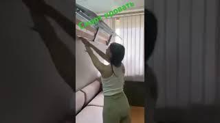 Смарт кровать это экономия пространства #шкафкровать#смартмебель#кроватьтрансформер#дизайн