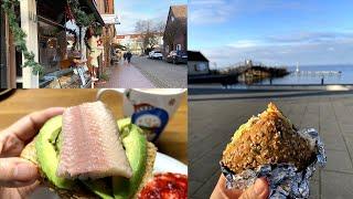 Picnic and the beautiful encounter of Steinhuder smoked eel/whole-wheat bread Okonomiyaki