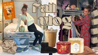 Fall Transformation: Declutter, reorganize and decorate room, Spirit Halloween, fall clothing haul