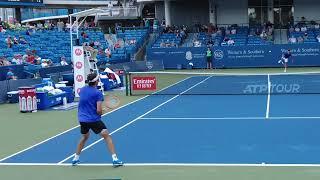 フリッツのフォアリターン（スロー）/ Taylor Fritz Forehand Return Slow Motion