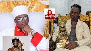 Singer Rema visit to Oba of Benin Palace