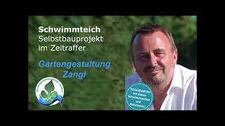 Schwimmteich Selbstbauprojekt im Zeitraffer