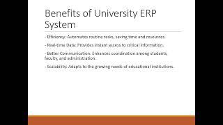 University ERP Systems & Software: Streamlining Campus Management