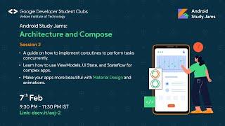 Android Study Jams: Architecture and Compose