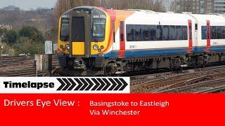 Drivers Eye View (Cab Ride) : Basingstoke to Eastleigh