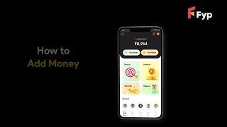 How to add money to Fyp wallet