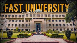 Bird's Eye View: Exploring FAST University Islamabad from Above!