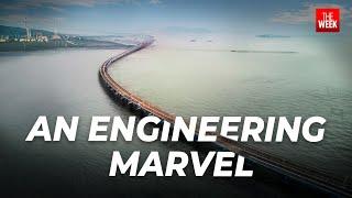 India's longest sea bridge |  Mumbai Trans-Harbour Link