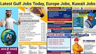 LATEST Gulf Jobs today! Europe jobs, Gulf Job 2025