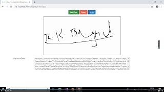 Signature pad using Jquery,JavaScript, Bootstrap,Html