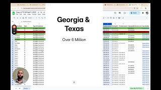 Georgia & Texas April leads 7 Million in Surplus opportunity