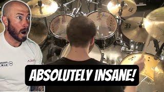 Drummer Reacts To - Alex Rudinger Faceless playing Xenochrist DRUMS ONLY