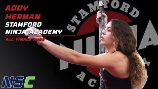 NSC 1st Place Addy Herman | Every Finals Run From Stamford Ninja Academy Qualifier | Season 2