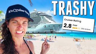 DISGUSTING! Boarding the WORST Ranked Cruise in the World | MSC SEASHORE