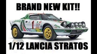 Unboxing - BRAND NEW 1/12 Lancia Stratos from Italeri