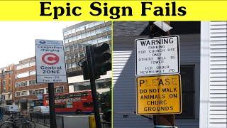 Signs Gone Wild: The Most Outrageous You’ve Ever Seen! || Happy Panda