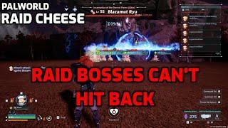 Palworld: Blazamut Ryu (Ultra) Glitch - Bosses Can't Hit Back | 16 Lullu Vs Blazamut Ryu (Ultra)