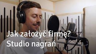 Jak założyć firmę? Studio nagrań