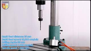 Servo drill machine, auto feed drilling machine, Purros Machinery