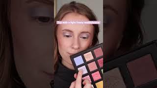 Frosty winter halo eye ️️ #makeuptips #shorts #makeuplook
