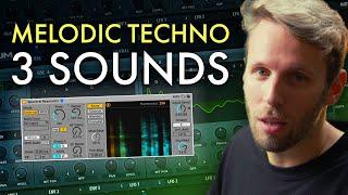 3 MUST HAVE Sounds for MELODIC TECHNO | Serum Sound Design