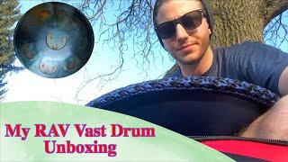 RAV Vast Steel Tongue Drum UnBoxing - Made in Ukraine - Not Handpan or Steele Drum