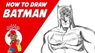 How to Draw Batman - Drawing with DKG72