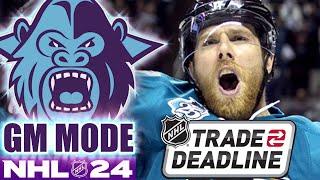 NHL 24 - Utah Yetis - GM Mode Commentary ep 5