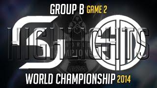 SK vs TSM Worlds Highlights Game 2 | LoL S4 World Championship 2014 SK Gaming vs TSM