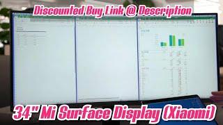 34" Mi Surface Display Xiaomi Monitor - Discounted Buy Link @ Description ( 144Hz UltraWide )